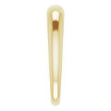14K Yellow .03 CT Diamond Petite Dome Ring - 124572109P photo 4