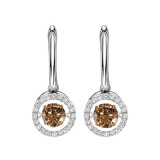 Gems One 14KT White Gold & Diamond Rhythm Of Love Fashion Earrings  - 2-1/2 ctw - ROL2041-4WCDB photo