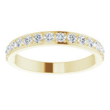 14K Yellow 3/8 CTW Diamond Anniversary Band - 122974604P photo 3