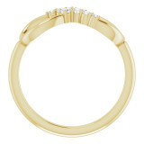 14K Yellow 1/8 CTW Diamond Infinity-Inspired Ring - 123779601P photo 2