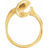 14K Yellow Freeform Ring - 543324241P photo 2