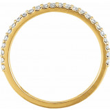 14K Yellow 1/4 CTW Diamond Band - 68871101P photo 2