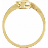 14K Yellow Freeform Ring - 558267955P photo 2