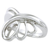 14K White Metal Fashion Ring - 5920145092P photo