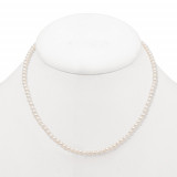 Mastaloni Ladies 14k Yellow Gold Beaded Freshwater Pearl Strand Necklace photo