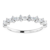 14K White 1/3 CTW Diamond Anniversary Band - 123392600P photo 3