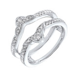 Gems One 14Kt White Gold Diamond (1/5Ctw) Ring - RG71818-4WD photo