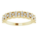 14K Yellow 3/8 CTW Diamond Anniversary Band - 124104601P photo 3