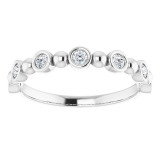 14K White 1/5 CTW Diamond Anniversary Band - 1236316033P photo 3