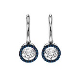 Gems One 14KT White Gold & Diamond Rhythm Of Love Fashion Earrings  - 3/4 ctw - ROL1014-4WCBL photo