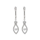 Gems One 14KT White Gold & Diamond Rhythm Of Love Fashion Earrings  - 3/8 ctw - ROL2002-4WC photo