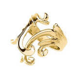 14K Yellow Freeform Ring - 50906111P photo