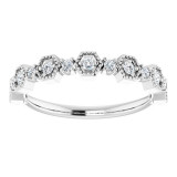 14K White 1/4 CTW Diamond Anniversary Band - 124109600P photo 3