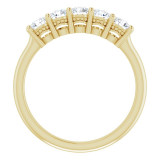 14K Yellow 1/2 CTW Diamond Anniversary Band - 1238446001P photo 2