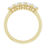 14K Yellow 1/2 CTW Diamond Anniversary Band - 1238446001P photo 2