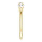 14K Yellow 1/2 CTW Diamond Anniversary Band - 1238446001P photo 4