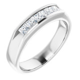 14K White 3/4 CTW Diamond Band - 12278560015P photo