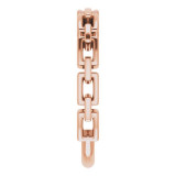 14K Rose Chain Link Ring - 52078101P photo 4