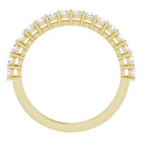 14K Yellow 1/3 CTW Diamond Anniversary Band - 12297860009P photo 2