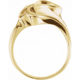 14K Yellow Freeform Ring - 550337129P photo 2