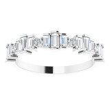 Platinum 5/8 CTW Diamond Anniversary Band - 123945603P photo 3