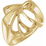 14K Yellow Freeform Ring - 552037271P photo