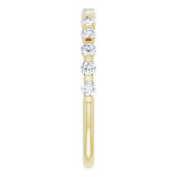 14K Yellow 3/8 CTW Diamond Anniversary Band - 1236756022P photo 4