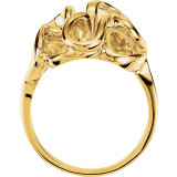 14K Yellow Freeform Ring - 535413614P photo