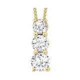 Gems One 14Kt Yellow Gold Diamond (1/2Ctw) Pendant - PD10312-4YF photo