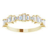 14K Yellow 5/8 CTW Diamond Anniversary Band - 123945601P photo 3