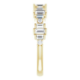 14K Yellow 5/8 CTW Diamond Anniversary Band - 123945601P photo 4