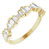 14K Yellow 5/8 CTW Diamond Anniversary Band - 123945601P photo