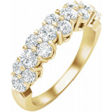 14K Yellow 1 CTW Diamond Anniversary Band - 653561600P photo