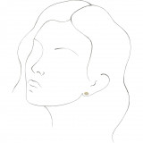 14K Yellow Geometric Earrings - 86753607P photo 3