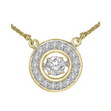 Gems One 14KT Yellow Gold & Diamond Rhythm Of Love Neckwear Pendant  - 7/8 ctw - ROL1069-4YC photo