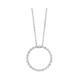 Gems One 14Kt White Gold Diamond (1/2Ctw) Pendant - PD10412-4WF photo