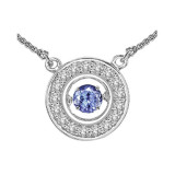 Gems One 14KT White Gold & Diamond Rhythm Of Love Neckwear Pendant  - 1/6 ctw - ROL1067-4WCT photo