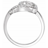 14K White 1/6 CTW Diamond Ring - 1227146000P photo 2