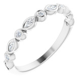 Platinum 1/4 CTW Diamond Anniversary Band - 123175603P photo