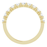 14K Yellow 1/2 CTW Diamond Anniversary Band - 12287760009P photo 2