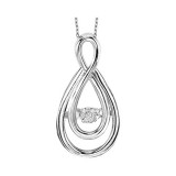 Gems One Silver Diamond (1/50 Ctw) Pendant - ROL1046-SSWD photo