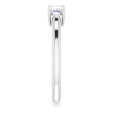 14K White 1/2 CTW Anniversary Band - 1239766038P photo 4