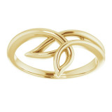 14K Yellow Freeform Ring - 51988102P photo 3