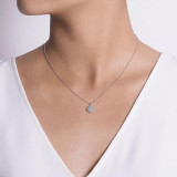 Gabriel & Co. 14k White Gold Lusso Diamond Necklace - NK6037W45JJ photo 3