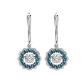 Gems One 14KT White Gold & Diamond Rhythm Of Love Fashion Earrings  - 1/2 ctw - ROL2081-4WCBL photo