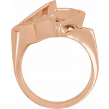 14K Rose Freeform Ring - 5511100P photo 2