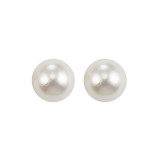 Gems One Silver Pearl (2 Ctw) Earring - FWPS9.5-SS photo