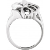 14K White Freeform Ring - 550637114P photo 2