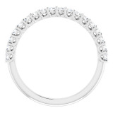 14K White 1/3 CTW Diamond Anniversary Band - 1239736008P photo 2