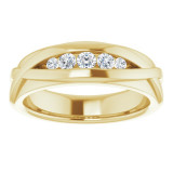 14K Yellow 1/3 CTW Diamond Men's Ring - 98536001P photo 3
